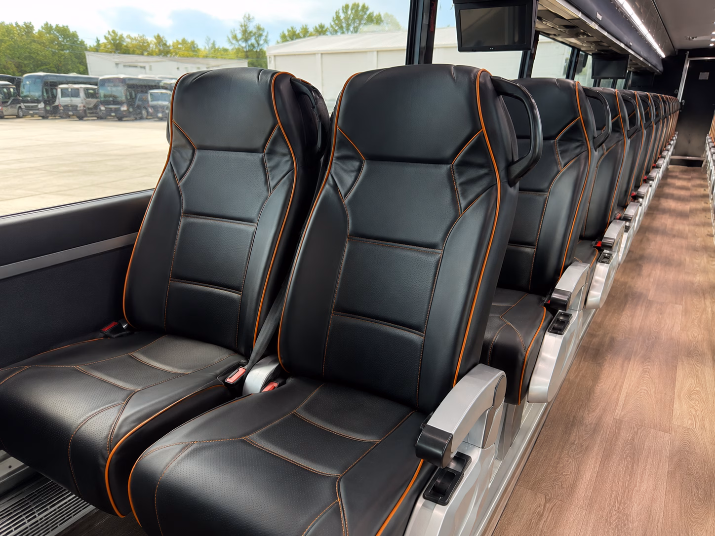 charter bus rentals for pantex plant contractor federal employee shuttles