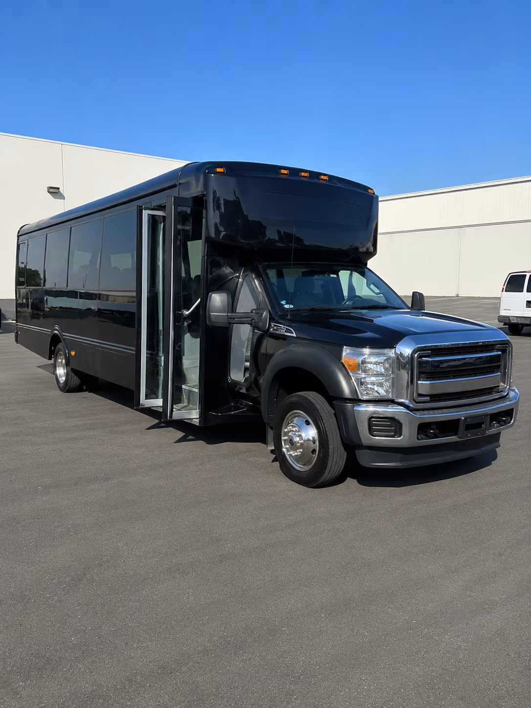 in amarillo a party bus makes the ride to the show part of the night