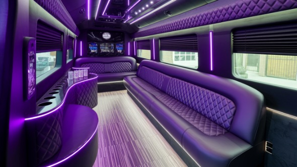 sprinter limo rental interior amarillo