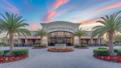 town center plaza
